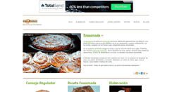 Desktop Screenshot of ensaimada.es